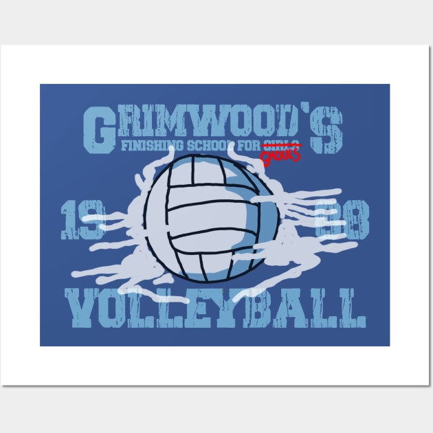 Grimwood's Volleyball- Phantasma Wall Art by ClaytoniumStudios94